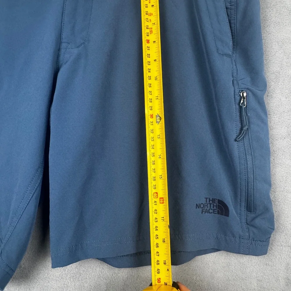 The North Face Mens FlashDry Hiking‎ Shorts Blue Size 36 Cargo Pocket Outdoor